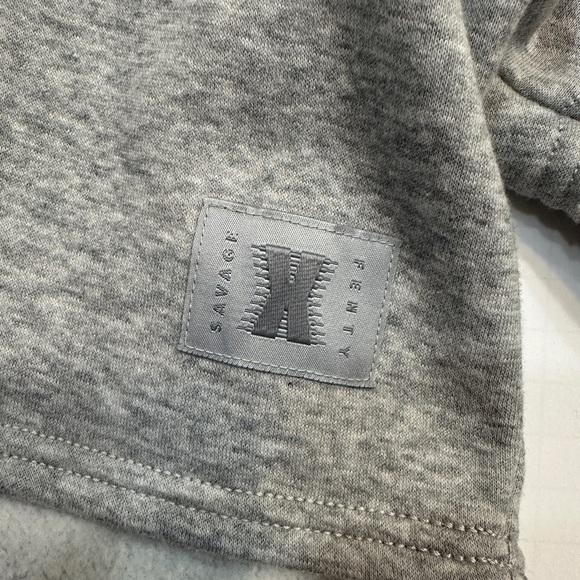 SAVAGE FENTY cropped hoodie X Large - Picture 2 of 5